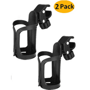 Torubia 2 Pack Bike Bottle Cages Bicycle Cup Holder Universal 360 Degrees Rotation Cycling Water Bottle Holder Bracket for Bicycle Road Bikes Mountain Bike Baby Stroller and Motorcycle
