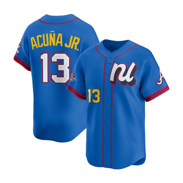 2025 All-Star New Jersey 13#Blue Player Name Exquisite Embroidery Collection Commemorative Jersey-S