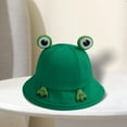 thumbnail image 3 of Sombrero de cubo Yuyangstore Sombrero de sol para mujer Algodón Ajustable Verde Yuyangstore Sombrero de sol para mujer, 3 of 8