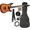 Laguna Ultimate Rock Electric Guitar and Accessory Pack Gloss Sunburst