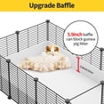 thumbnail image 5 of Loft & Partition Cage Indoor Small Animal Habitat With Waterproof Plastic Bottom, 5 of 8