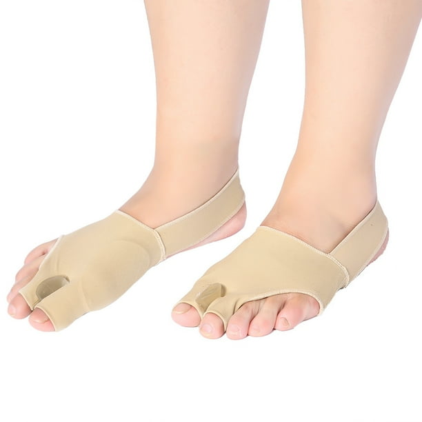 Corrector de Juanetes Fugacal Gel Almohadillas Separador dedo pie Hallux Valgus Alivio dolor L