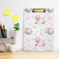 thumbnail image 6 of Coolnut Sheep Clipboard, Acrylic Standard A4 Letter Size Clip Board with Low Profile Clip for Office, Classroom, Doctor, Nurse and Teacher, 12.5"x9", 6 of 7