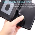 thumbnail image 7 of TECH CIRCLE Case For Galaxy S22 Ultra Case, Slim PU Leather Flip Folio Case Card Holders Kickstand Magnetic Shockproof Protective TPU Inner Wallet Cover for Samsung Galaxy S22 Ultra 6.8" 2022,Black, 7 of 7