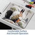 thumbnail image 6 of Rabbit Desk Pad Mouse Mat Gaming Mouse Pad | Square 8.3x9.8 Inch Non-Slip Rubber Bottom Printed Suitable for Office and Gaming, 6 of 6