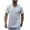 White, variant on Palato Mens T Shirts,Men's V-Neck Cotton Linen Shirt Double Pocket Workwear Shirt Solid Color Hooded Shirt
