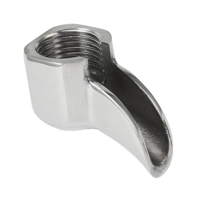 Bec de Porte-Filtre pour Cafetière, Bec de Porte-Filtre en Acier Inoxydable de Remplacement Pièces de Rechange pour Machine à Espresso pour Accessoire de Machine à Café Semi-Automatique