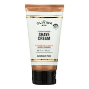 Olivina Conditioning Shave Cream Bourbon Cedar, 2.5 Oz