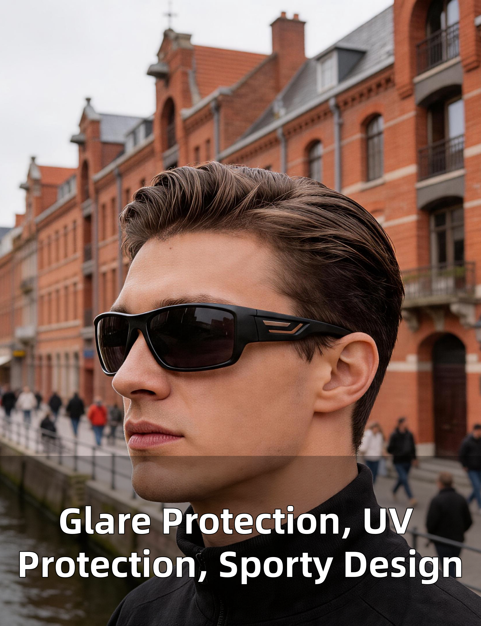 PUKCLAR Polarized Sports Sunglasses, Unisex photo 3