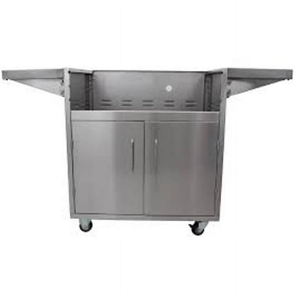 Dragon Fire DFGDF32SSCB 32 in. Portable Stainless Steel Grill Cart