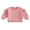 Pink, variant on Meihuid Girl Casual Sweatshirts Toddler Solid Color Crew Neck Pullovers Tops