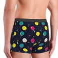 thumbnail image 3 of Uemuo Colorful Ping Pong Rackets Pattern Men's Boxer Briefs,Trunk Anti-Chafing,Comfortable, Durable, and Stylish Underwear-Medium, 3 of 9