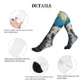 thumbnail image 5 of Picia Sunset Sunflower Dog Printed Sports Compression Socks - 15-20mmHg Graduated Compression, High-Performance Soft and Breathable Socks for Men and Women, 5 of 5
