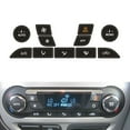 thumbnail image 4 of Coconut Ok 1Pcs Car Center Console A/C Climate Control Button Repair Decals Stickers Button Repair Sticker for ford Focus 1999-2005, 4 of 10