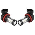 thumbnail image 4 of 2 piezas H11 H8 12 V-Bombillas LED antiniebla diurnas de alta potencia para coche, 24 V, 80 W, 4 of 14