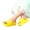 Yellow, variant on Womens Open Toe Orthopedic Platform Slippers Arch Support Dressy Casual Comfortable Shoes for Walking Use And Household Daily Wear Pink 35