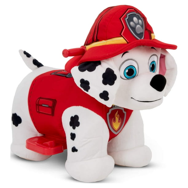 Nick Jr. Paw Patrol 6V Plush Ride ons for Toddlers Chase Marshall Skye Walmart Business Supplies