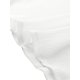 thumbnail image 5 of Allegra K Button Dwon Camisa Informal Manga larga Blusas transparentes blanco XL, 5 of 6