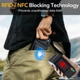 thumbnail image 3 of Funda Oterkin para iPhone 17 Pro Max con Billetera y 5 Tarjetas con Tecnología RFID, 3 of 8