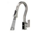 thumbnail image 1 of Digital Display Kitchen Faucet, Brushed 4 Functions Single Handle Pull Out Kitchen Sink Mixer Hot And Cold Water Taps ,Easy to Install, 1 of 7