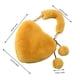 thumbnail image 4 of Bolso de mano Hugo sintética para mujer corazón suave de invierno Amarillo Bolso de piel sintética, 4 of 4