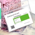 thumbnail image 1 of Funda para tarjeta impermeable, funda protectora transparente, suave, para exhibición, permiso de trabajo, tarjeta de autobús, tarjeta de campus, juego de tarjetas, funda para tarjeta de, 1 of 4