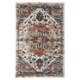 thumbnail image 1 of Amer Tapis XAV107392 7 Pi. 3 Po. x 9 Pi. 2 Po. Xavier Tapis Transitionnel Tissé à la Machine, Orange & Rouge, 1 of 1
