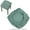Mint Green, variant on IOTdou Chair Seat Covers, Stool Covers Square, Square Stool Covers, Stretch Vanity Stool Square Dining Chair Seat Cover, Washable Bar Stool Seat Covers for 13-15 Inch Square Chair