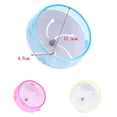 thumbnail image 2 of Jouet d'Exercice pour Hamster, Roue Disque de Course, Rose, 2 of 8