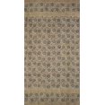 thumbnail image 2 of Veggie Dye Block Print Curtain Drape Panel Cotton 46" x 84" Blue, 2 of 2
