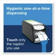thumbnail image 3 of Tork 7432000 Xpressnap Fit 4.8 x 12.8 x 5.6 Countertop Napkin Dispenser - Black, 3 of 5
