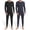 Black and Blue, variant on Thermal Underwear Set for Men Long Johns Men Base Layer Men Winter Hunting Gear Sport Top Bottom 2Set (S - 3XL)