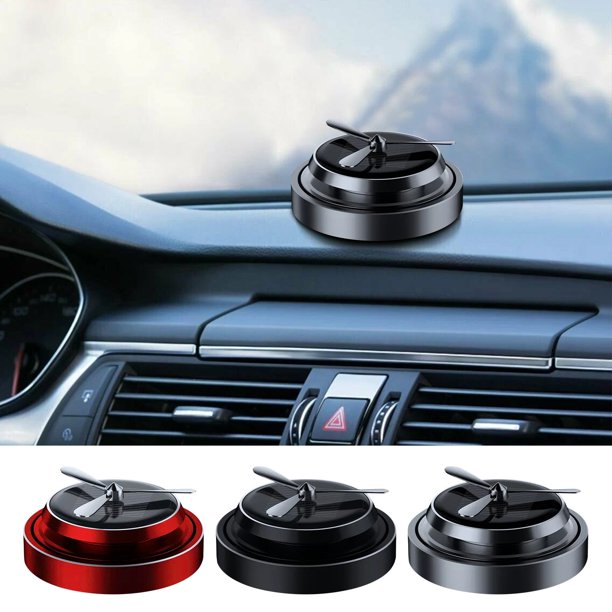Difusor de Perfume para Coche, Decoración Solar de Alta Gama, Aroma Duradero, Frescura Portátil para Interior de Coche, Oficina, Sala de Estar y Dormitorio. Incluye Pastillas de Aromaterapia.