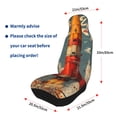 thumbnail image 4 of Pofeuu Rusty Rocket Launch Print Automotive Car Seat Covers Flat Cloth Full Set Seat Covers,Car Seat Covers front seats for Cars Trucks and SUVs(Two packs), 4 of 7