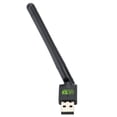 thumbnail image 4 of Adaptador inalámbrico USB 2.0 WiFi con unidad libre Tarjeta de red Antena Receptor Wi Fi 150Mbps, 4 of 10