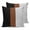 Black, variant on 24x24 Pillow Covers Set of 2, Black Brown Throw Pillow Covers Decorative Couch Cushion Case, Contemporary Striped Boho Art Microfiber Square Pillowcases for Bedroom Car Living Room