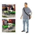 thumbnail image 3 of Tren de construcción de personas Diorama 1/64, accesorios para el hogar, suministros de mobiliario estilo 3, 3 of 9