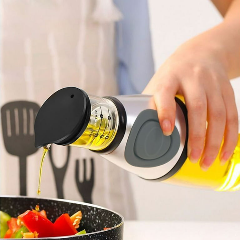 Personalised Olive Oil Bottle With Pourer, Oil Dispenser, Vinegar