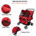 Walmart's Karmas Pet Stroller, Folding Double Decker Strolling Cart