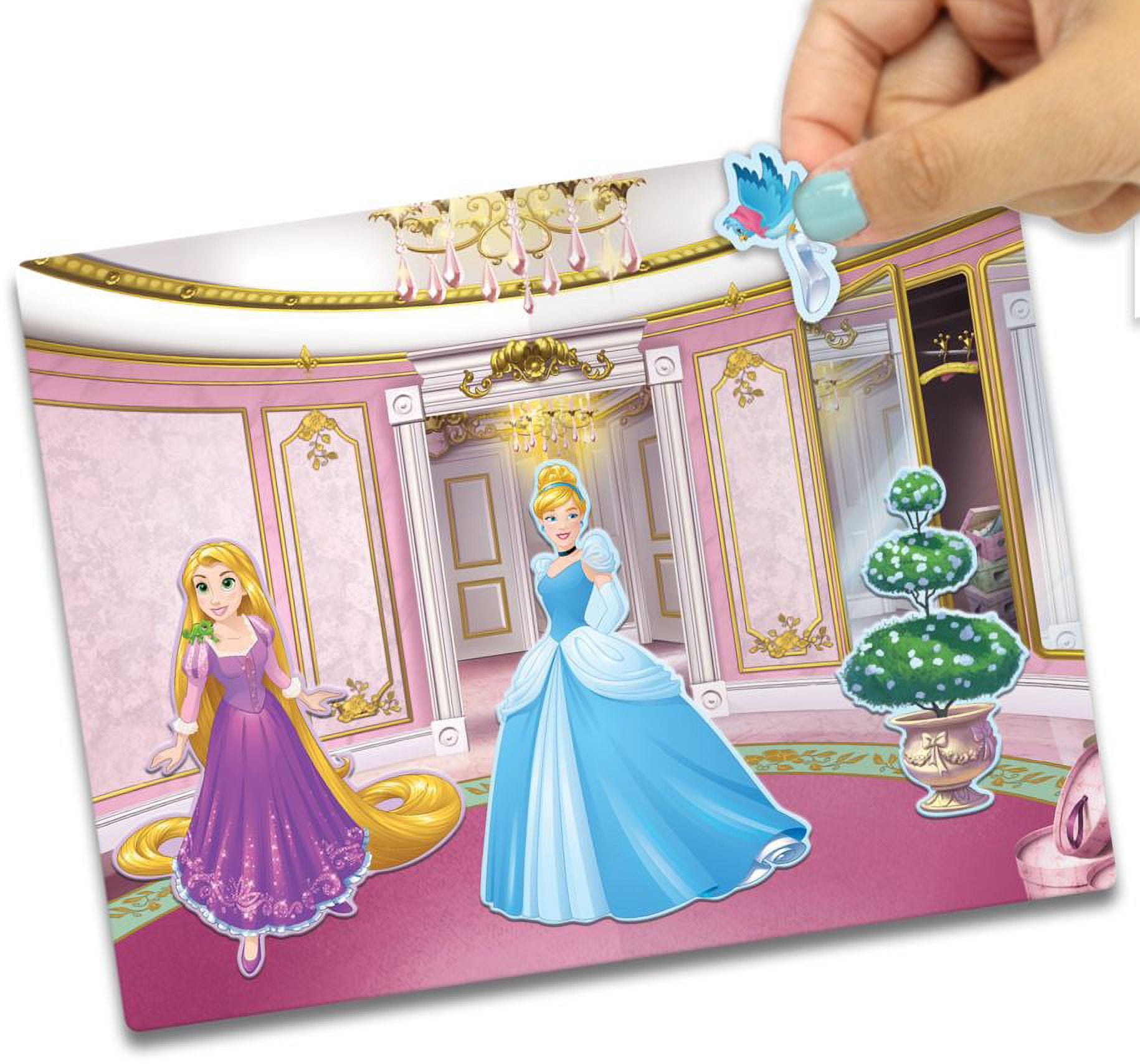Disney Princess Girls Activity Tote Art & Craft 100 Pieces Kit Value Box,  for Child