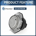 thumbnail image 5 of Engine Motor Mount, Engine Mounting No.22116769186 for BMW 7 Series E66 2000-2008 3.6L A/MT Rear-Wheel Drive 735Li Silver Tone, 1 Pc, 5 of 6