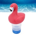 thumbnail image 1 of 3in Tablets Cl2 Floater, Transparent Containers Versatile Collapsible Prevent Wear Cl2 Floater  for Swimming Pool, 1 of 7