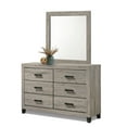 thumbnail image 4 of Kings Brand Furniture Napa 5-Piece Bedroom Set - Bed Frame with Headboard, Dresser, Mirror, Chest and 1 Nightstand (Queen), 4 of 7
