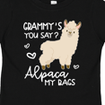 thumbnail image 4 of Inktastic Grammy's You Say Alpaca My Bags Boys or Girls Toddler T-Shirt, 4 of 5