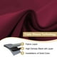thumbnail image 3 of Cortinas H.VERSAILTEX Christmas Blackout 132 x 114 cm, color burdeos, 3 of 8