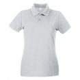 thumbnail image 2 of Womens Fitted Short Sleeve Casual Polo Shirt, 2 of 10