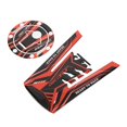 thumbnail image 1 of Calcomanías Cubierta del tanque de combustible de la motocicleta Juego de pegatinas protectoras Reflectante Negro Naranja para RC390 ANGGREK Otros, 1 of 8