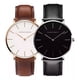 thumbnail image 1 of 2 Relojes Hombre Pack Hannah Martin Minimal Leather Diseños, 1 of 8