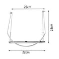thumbnail image 2 of Harmonica Holder Adjustable Professional 1 24-Hole Harmonica Holder Neck Stand Bracket Metal Rack Mount Hands for 24 Holes, 2 of 6