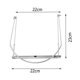 thumbnail image 2 of Soporte de armónicas ajustable para un rendimiento profesion, soporte de armónica de cuello de primavera - Plata para 24 agujeros Plata por 24 hoyos Hugo soporte de armónica profesional, 2 of 6